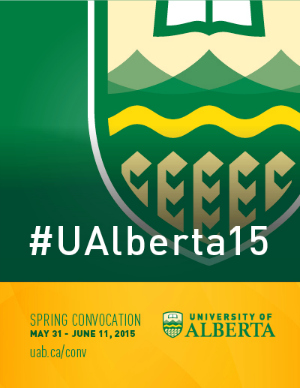 UAlberta Spring Convocation 2014 web graphic