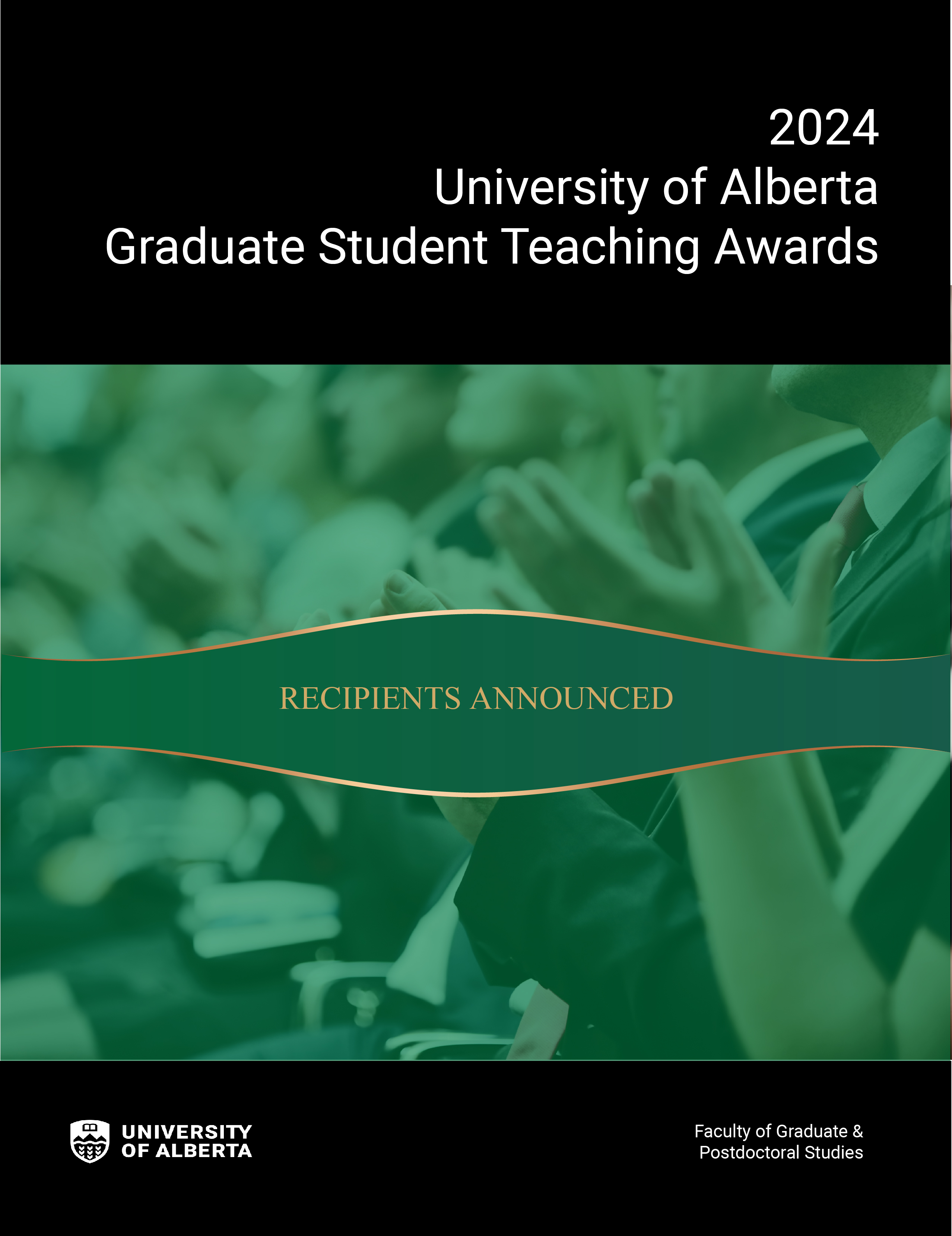 2024 University of Alberta Graduate Student Teaching Awards