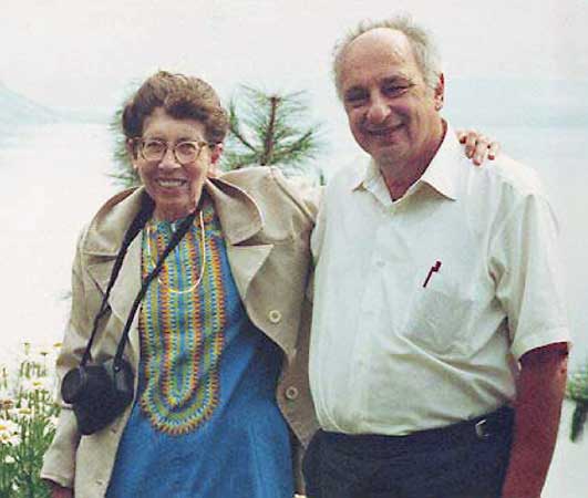 Josephine Mitchell and husband Schoenfeld