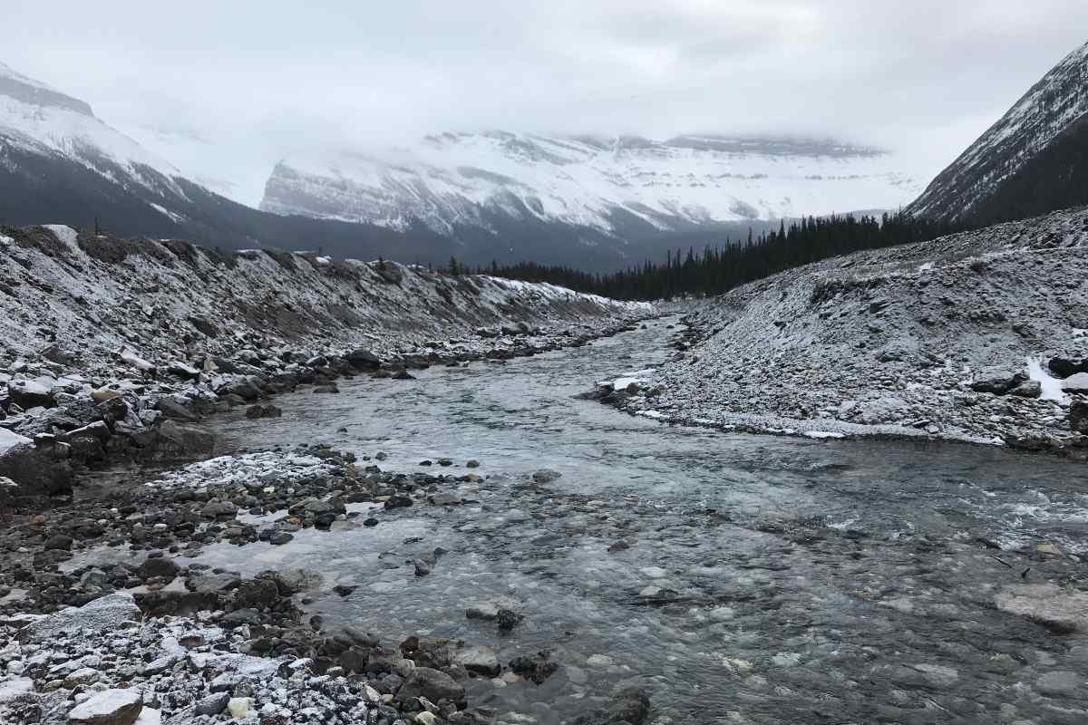 A new project is exmaining the effects of melting glaciers on drinking water in Western Canada.